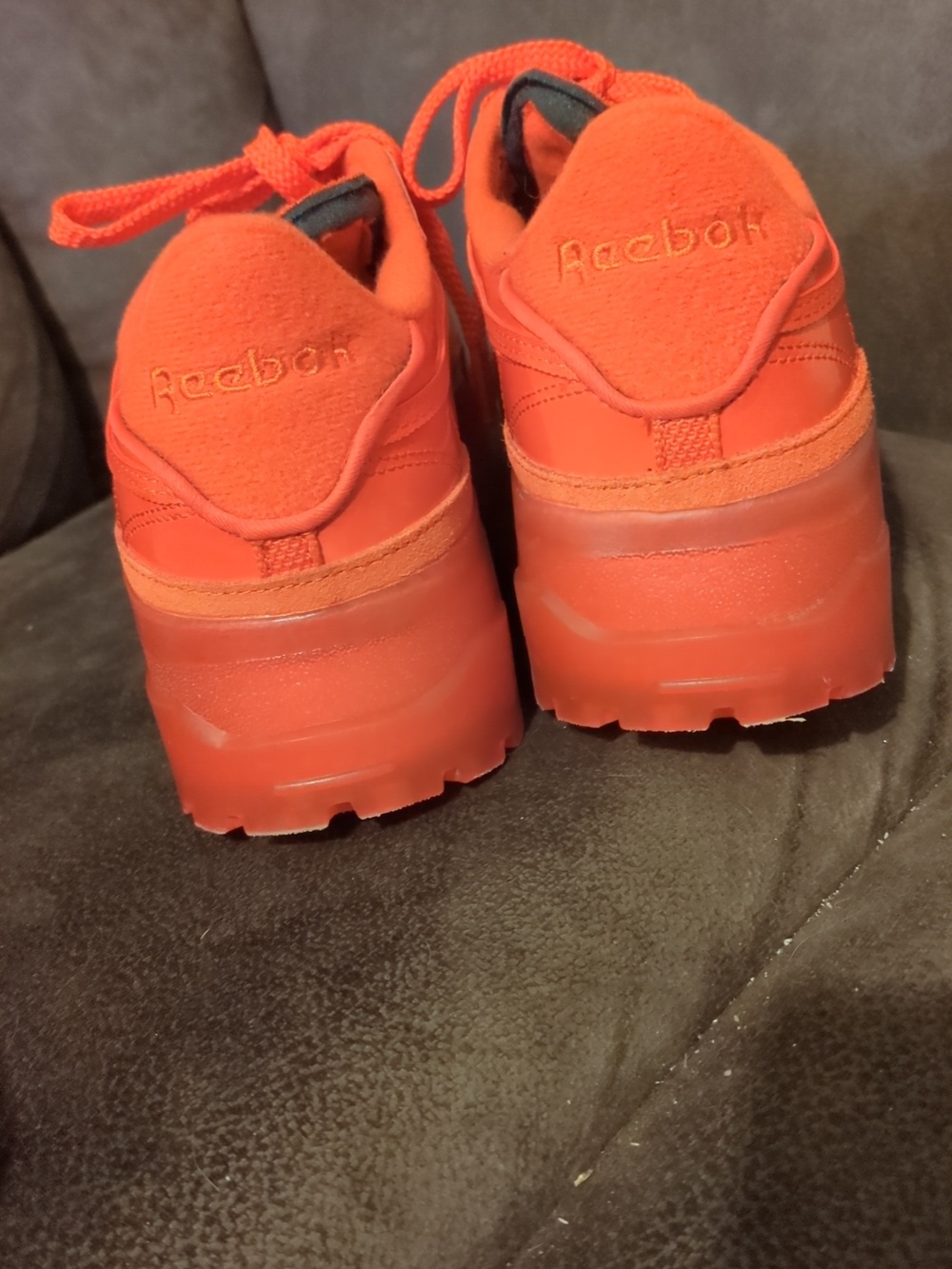 Cardi B x Reebok Club C 'Instinct Red' - Picture 3 of 6